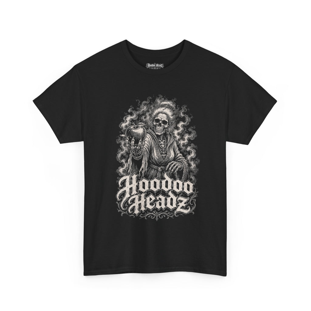 Granny Apple Tee | Hoodoo Headz® Dark Folklore Heavy Cotton T-Shirt