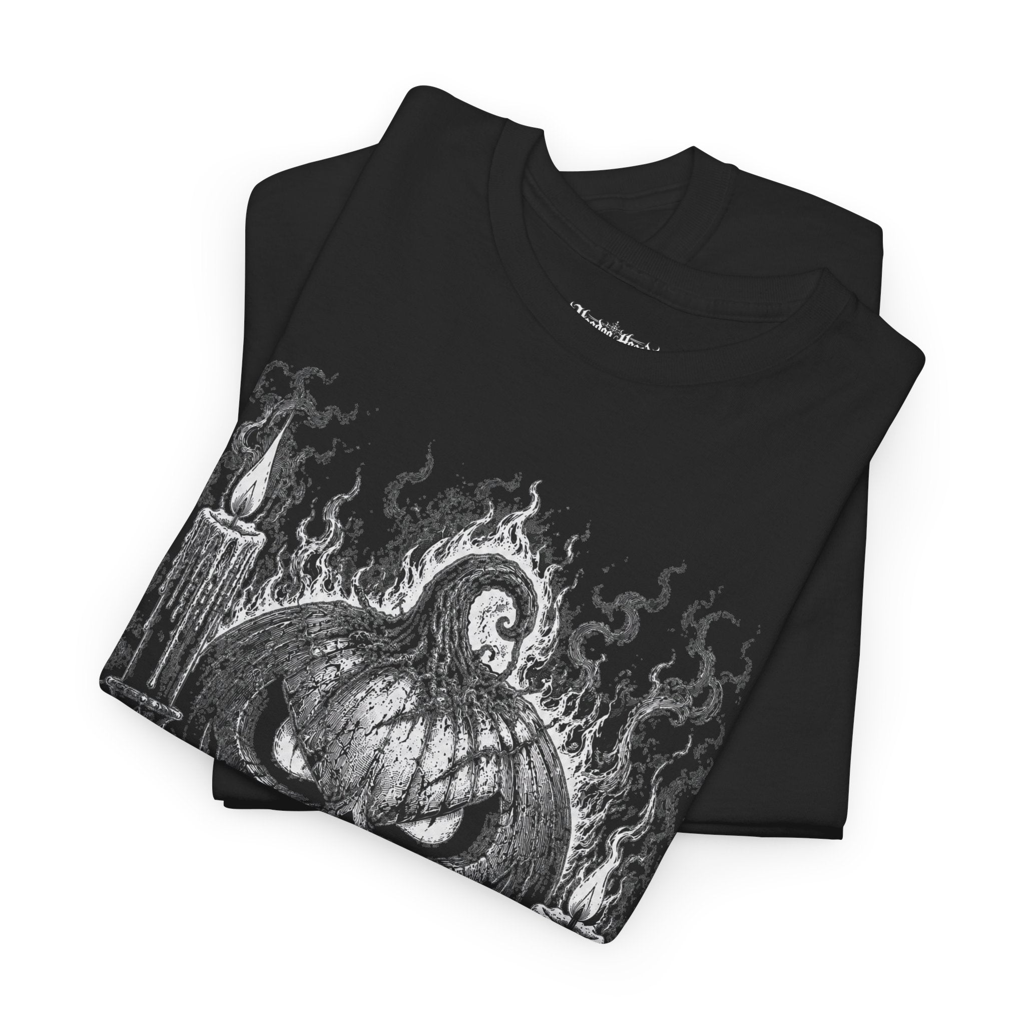 Jack O’ Lantern Tee | Hoodoo Headz® Ritual Pumpkin Heavy Cotton T-Shirt