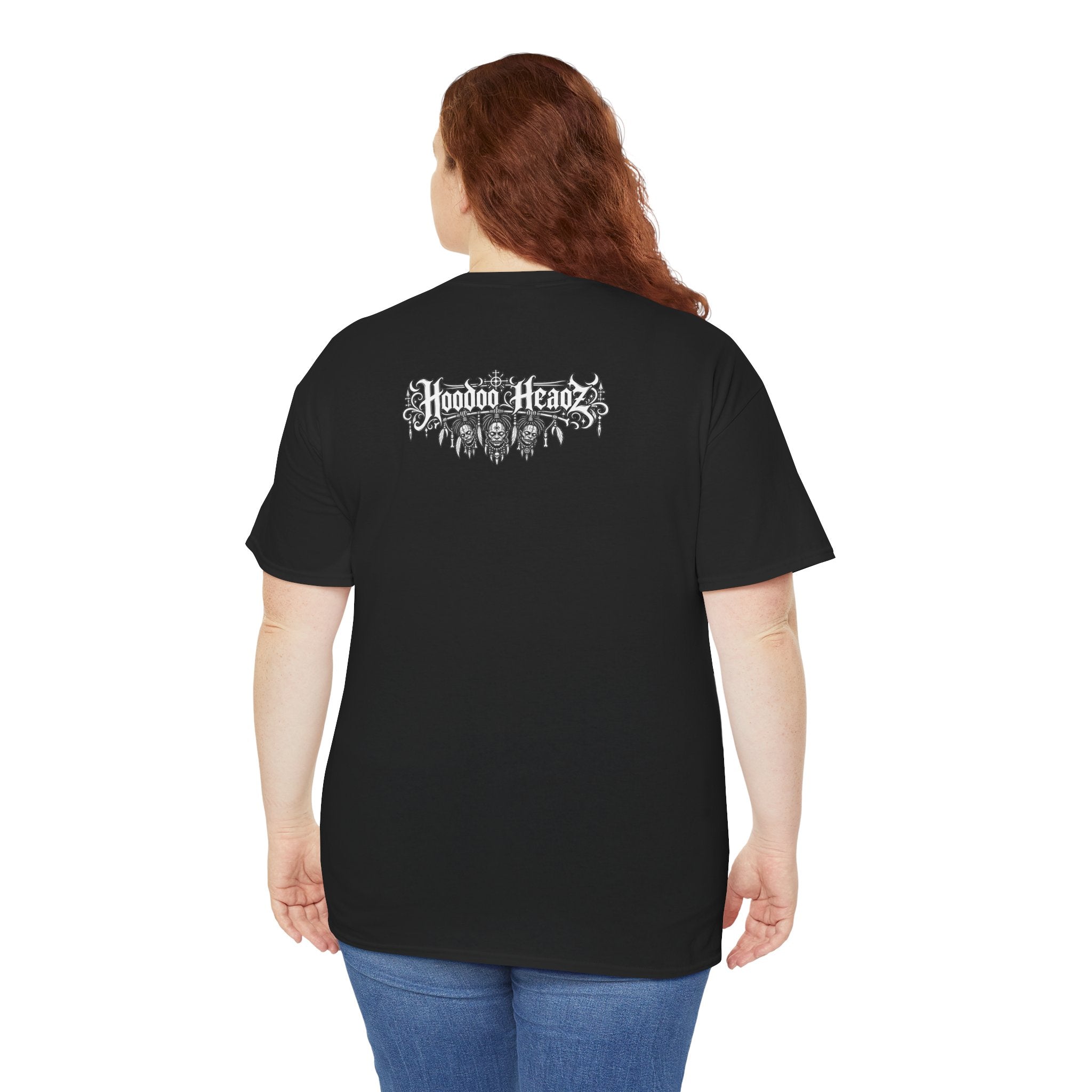 Dead Format Tee | Hoodoo Headz® Goth Stuff Cassette Heavy Cotton T-Shirt
