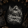 Jack O’ Lantern Tee | Hoodoo Headz® Ritual Pumpkin Heavy Cotton T-Shirt