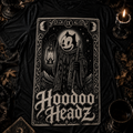 The Hermit Tarot Card Tee | Hoodoo Headz® Vintage Cartoon Heavy Cotton T-Shirt