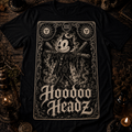 Death Tarot Card Tee | Hoodoo Headz® Vintage Cartoon Cat Heavy Cotton T-Shirt