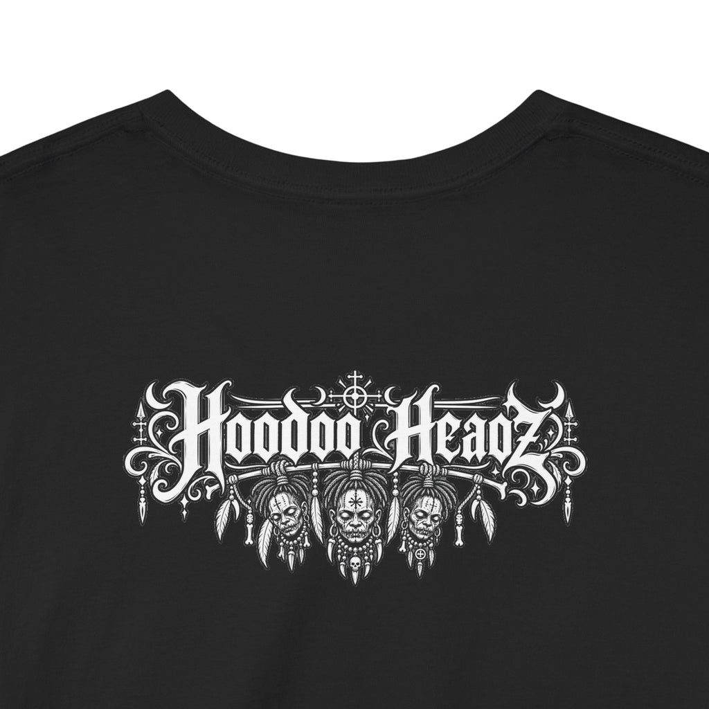 Candle Skull Tee | Hoodoo Headz® Ritual Flame Heavy Cotton T-Shirt